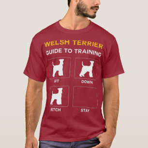 Camiseta Gales Terrier Guía Para Entrenar Obediencia De Per