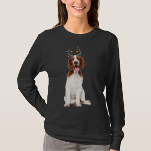 Camiseta Galesa Springer Navidades españoles de renos Perro