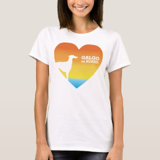 Camiseta Galgo a bordo verano