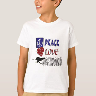 CAMISETA GALGO DEL AMOR DE LA PAZ