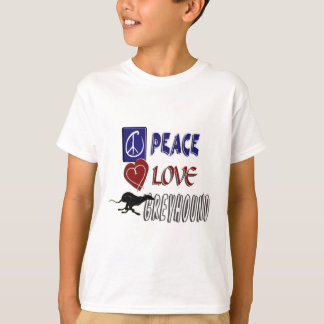 CAMISETA GALGO DEL AMOR DE LA PAZ