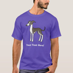 Camiseta Galgo del dibujo animado/Whippet/galgo italiano