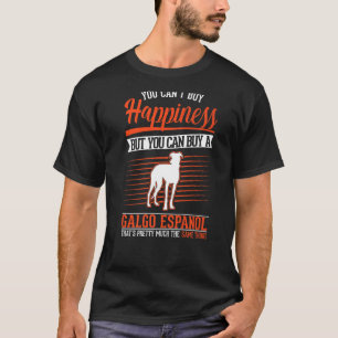 Camiseta Galgo Espanol Felicidad Galgo Español