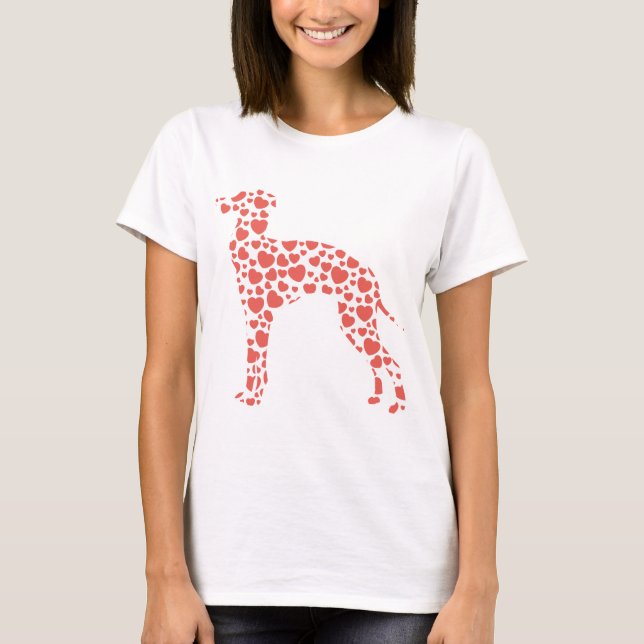Camiseta Galgo italiano (Anverso)