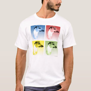 Camiseta Galgo italiano Popart