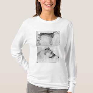 Camiseta Galgo y cabeza de un galgo