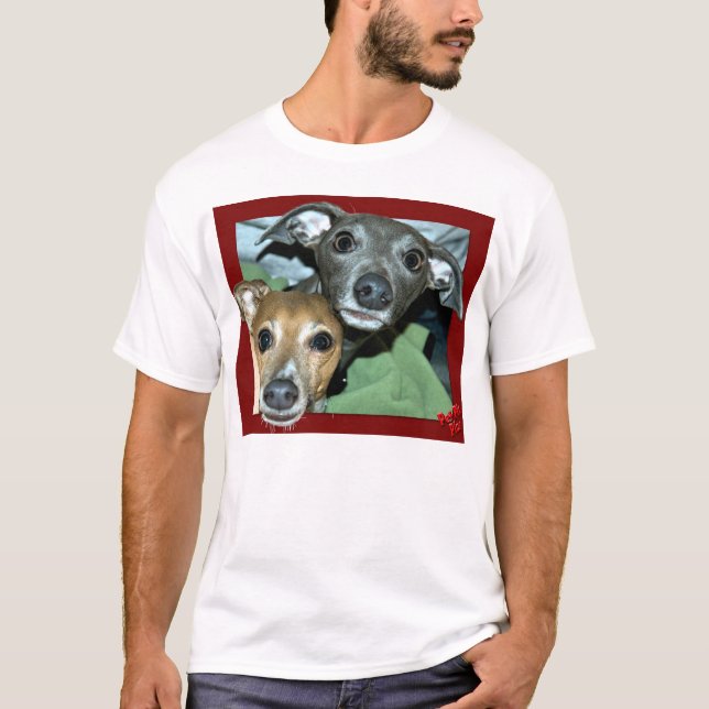 Camiseta Galgos miniatura (Anverso)