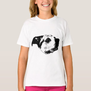 Camiseta Gálibo linterna-brillante — Esbozo de tinta de mez