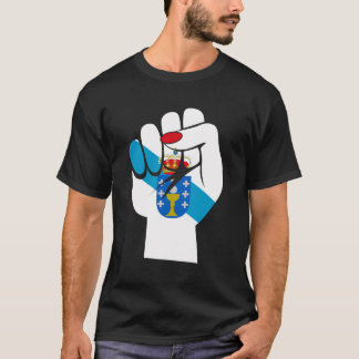 Camiseta Galicia Bandera Gallega Orgullo Gallego W