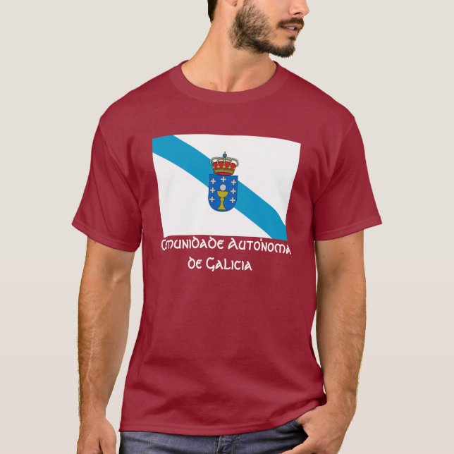 Camiseta Galicia/Comunidade Autonoma… (Anverso)