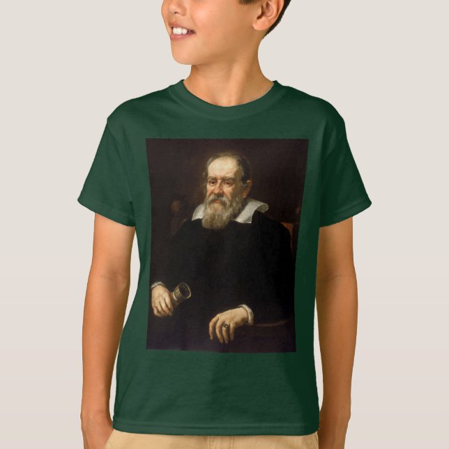 Camiseta Galileo Galilei: Padre de la Ciencia y la Astronom (Anverso)