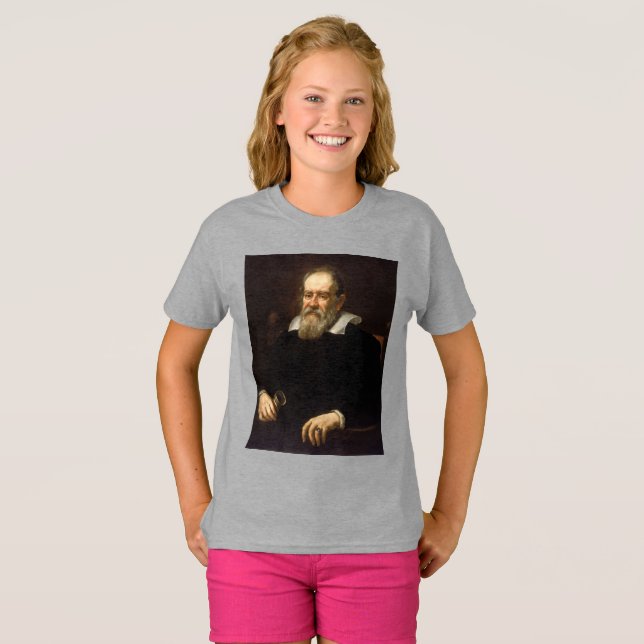 Camiseta Galileo Galilei: Padre de la Ciencia y la Astronom (Anverso completo)