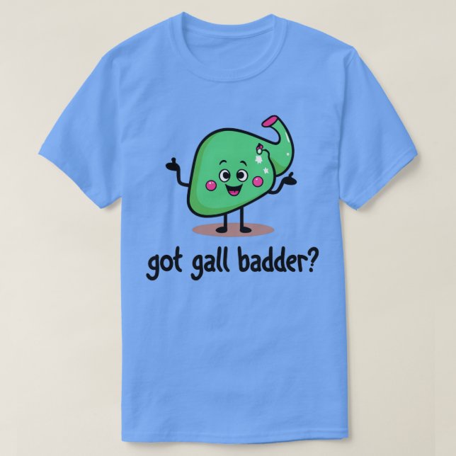 Camiseta Gall Bladder (Diseño del anverso)
