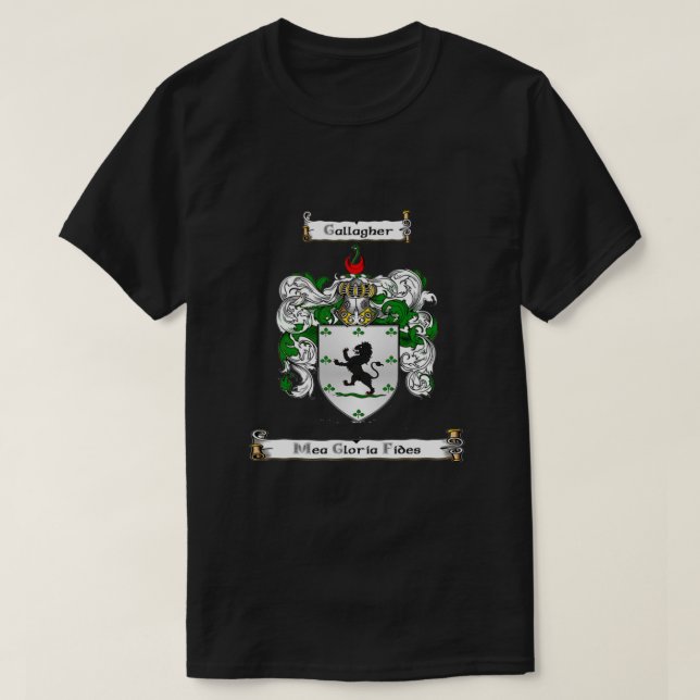 Camiseta Gallagher Family Crest y Motto Classic (Diseño del anverso)