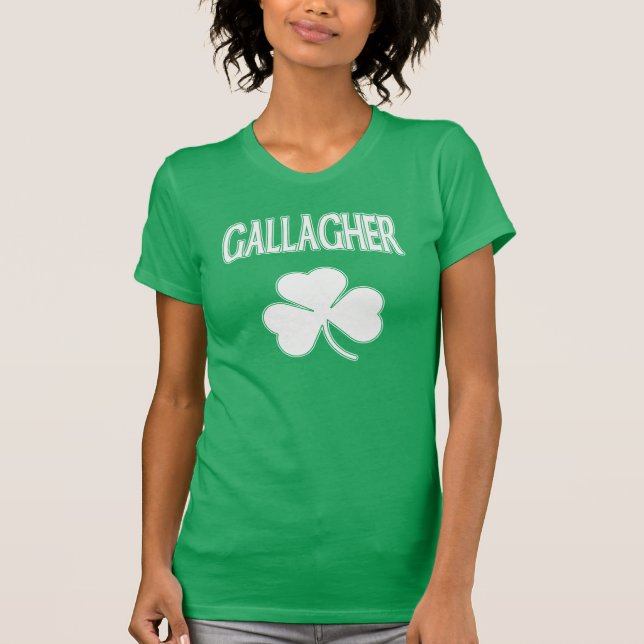 Camiseta Gallagher Family Heritage Irlandés (Anverso)