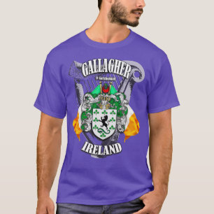 Camiseta Gallagher Family Name English and Irish