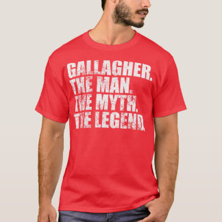 Camiseta GallagherGallagher Nombre de la familia Gallagher