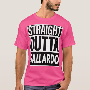 Camiseta Gallardo Name Straight Outta Gallardo