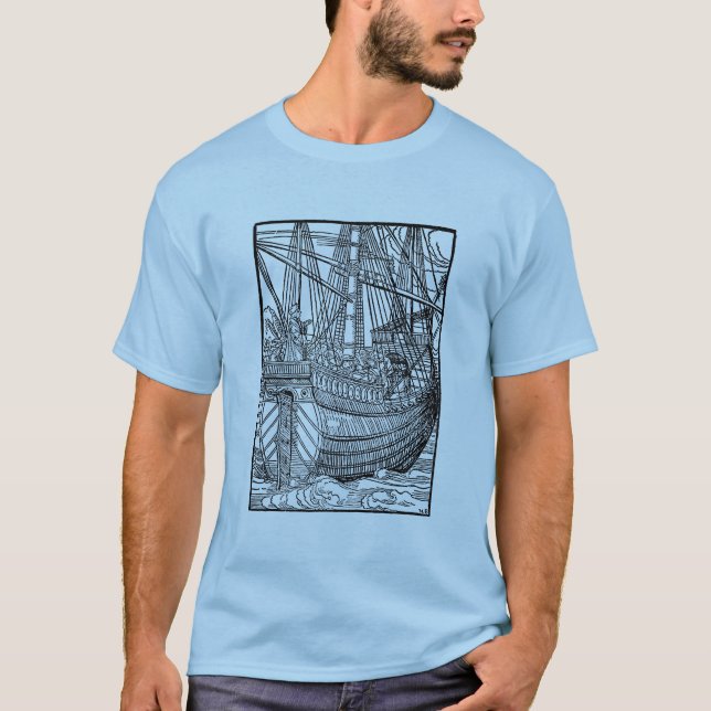 Camiseta Galleon Vela (Anverso)