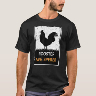 Camiseta Gallero Antiguo Susurrador Gallo Gallina