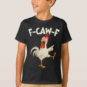 Camiseta Gallero Divertido Gallina F Caw F Susurrador de Po