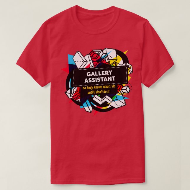CAMISETA GALLERY ASSISTAN (Diseño del anverso)