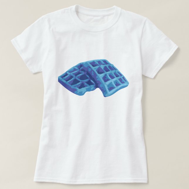 Camiseta Galleta azul (Diseño del anverso)