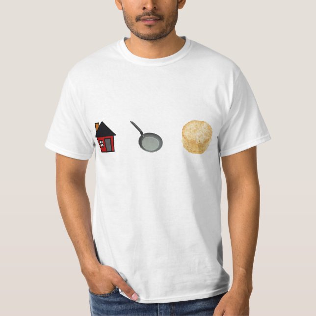 CAMISETA GALLETA CASERA DEL SKILLET (Anverso)
