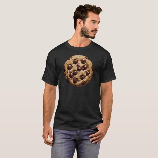 Camiseta Galleta De Chocolate Funny Bakery Pastelería (Anverso completo)