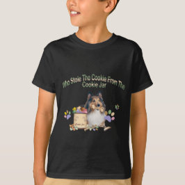 Camiseta Galleta de la estola de Sheltie para la ropa