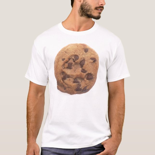 Camiseta Galleta de microprocesador de chocolate (Anverso)