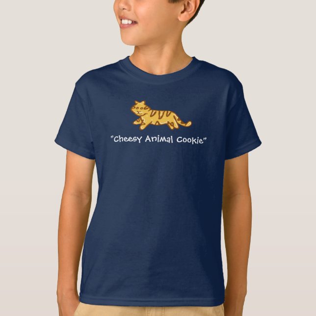 Camiseta Galleta divertida del animal del tigre de las (Anverso)