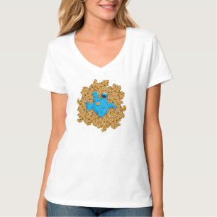 Camiseta Galleta Monster Vintage y galletas
