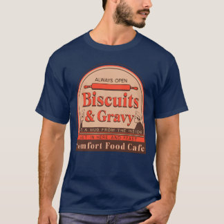 Camiseta GALLETA N GRAVY En el Comfort Food Cafe divertido
