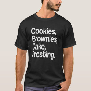 Camiseta Galletas Brownias Frosting - Cute Baker