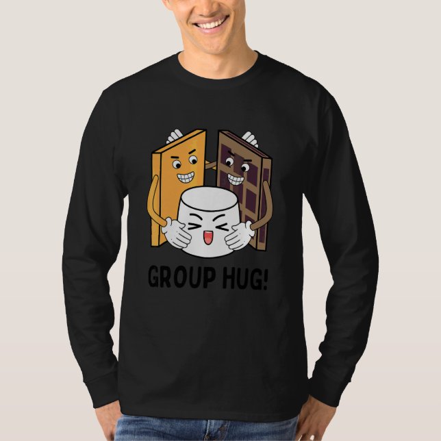 Camiseta Galletas con malvavisco y chocolate Group Abrazo C (Anverso)