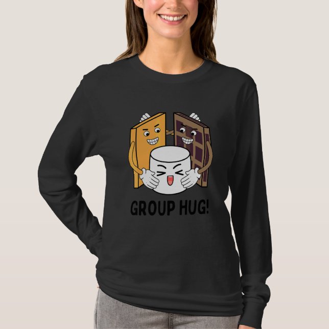 Camiseta Galletas con malvavisco y chocolate Group Abrazo C (Anverso)