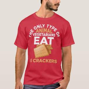 Camiseta Galletas de animales deliciosos bocadillos vegetar