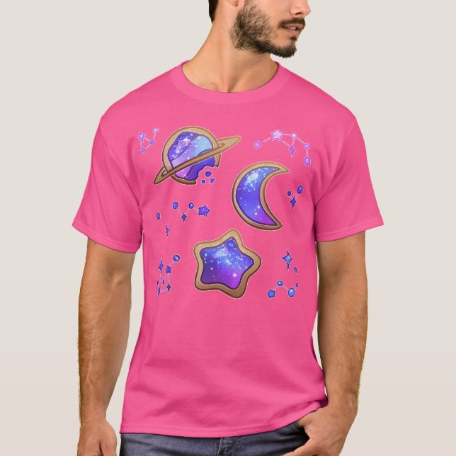 Camiseta Galletas de azúcar congeladas de galaxia (Anverso)