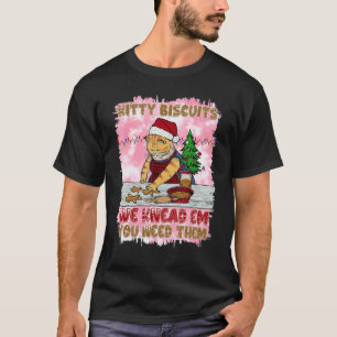 Camiseta Galletas de Gatito Navidad Las Necesitamos Tinte T
