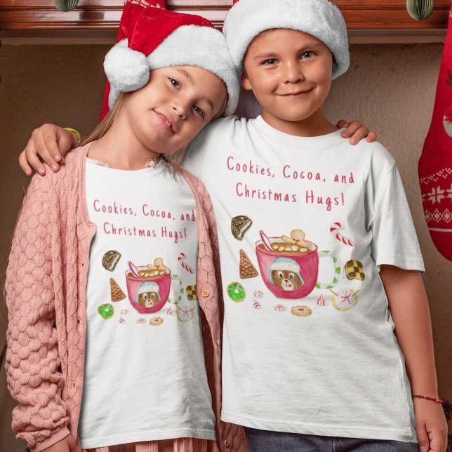Camiseta Galletas de jengibre de chocolate en acuarela lind (Subido por el creador)