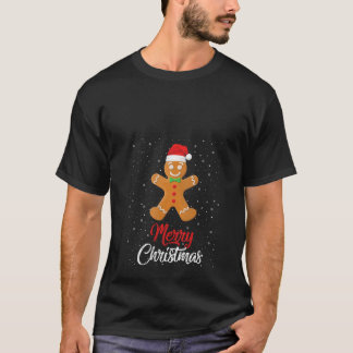 Camiseta Galletas De Jengibre Para Mujeres Hornear Familia 