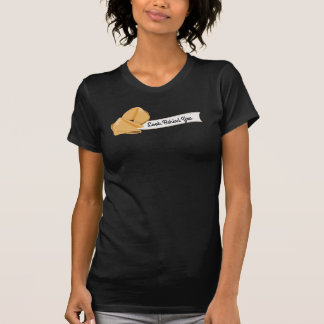 Camiseta Galletas de la Fortuna Personalizadas, Mira Detrás