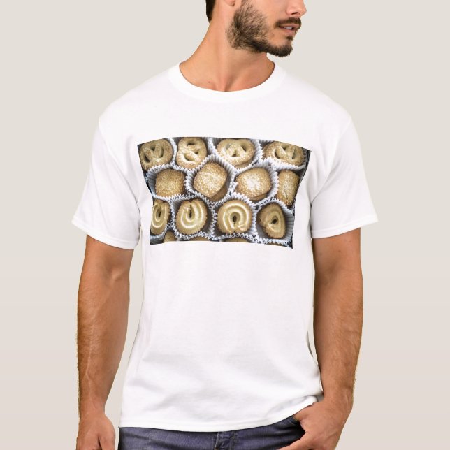 Camiseta Galletas de mantequilla danesas (Anverso)
