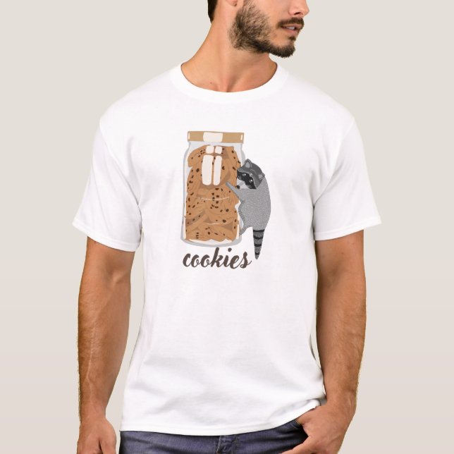 Camiseta Galletas-de-mapache (Anverso)