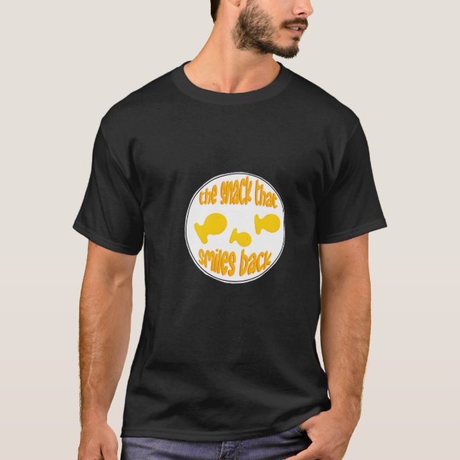 Camiseta galletas de pez de oro (Anverso)