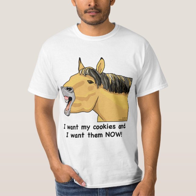Camiseta Galletas del caballo (Anverso)