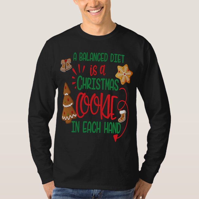 Camiseta Galletas del navidad de Fetinista (Anverso)