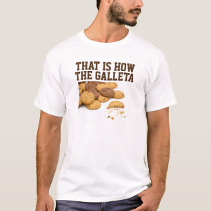 Camiseta Galletas Desmenuzadas Spanglish