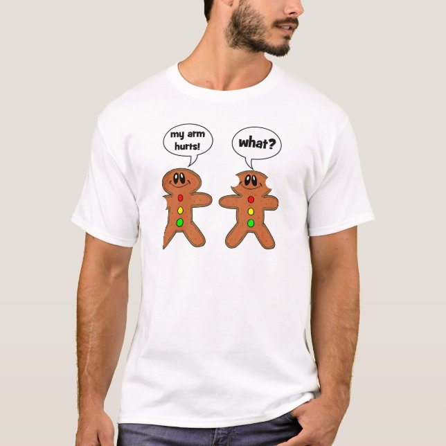 Camiseta galletas divertidas (Anverso)